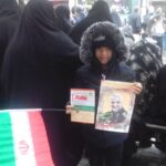 حضور کودکان آیمتی در راهپیمایی 22 بهمن استان گلستان